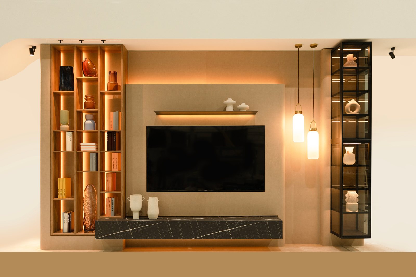 Como, tv wall unit