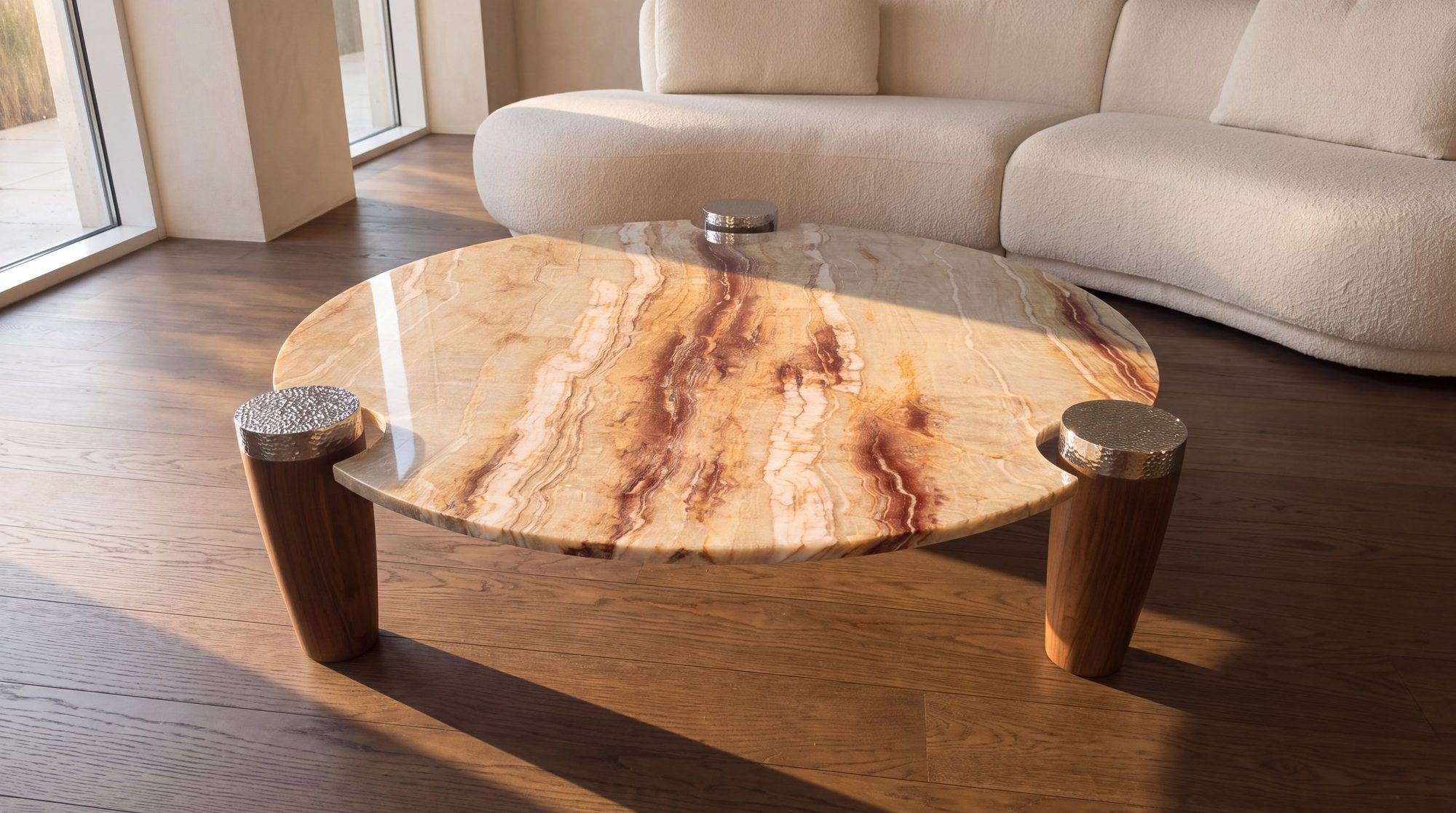 Azure, coffee table