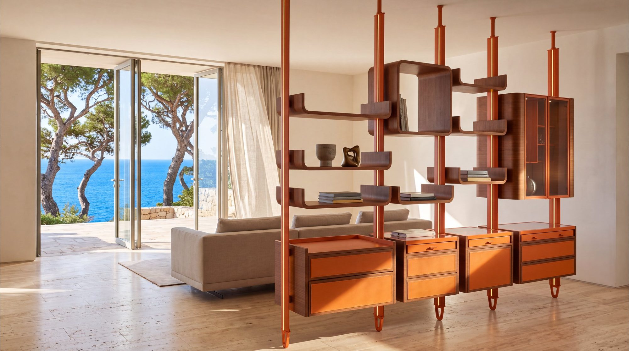 Krono Blue Note, library and furniture dividers