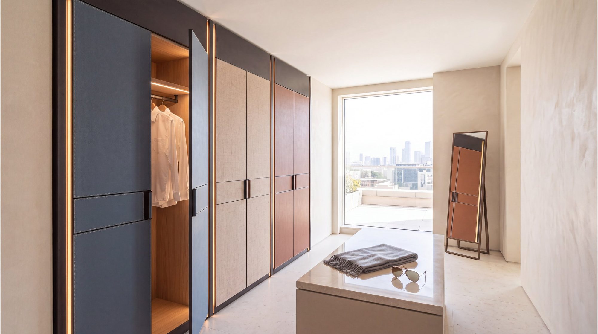 Mirage, wardrobe
